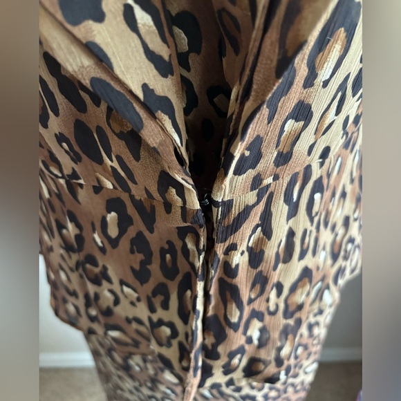 Vintage Studio One Leopard Print Maxi Dress With Cropped Jacket - Picture 5 of 13